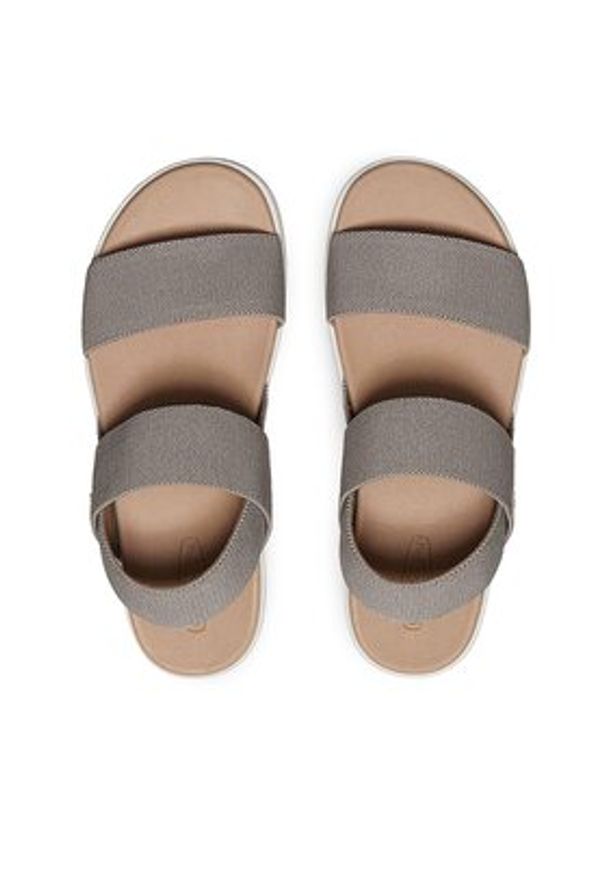 keen - Keen Sandały Elle Backstrap 1027160 Beżowy. Kolor: beżowy. Materiał: materiał