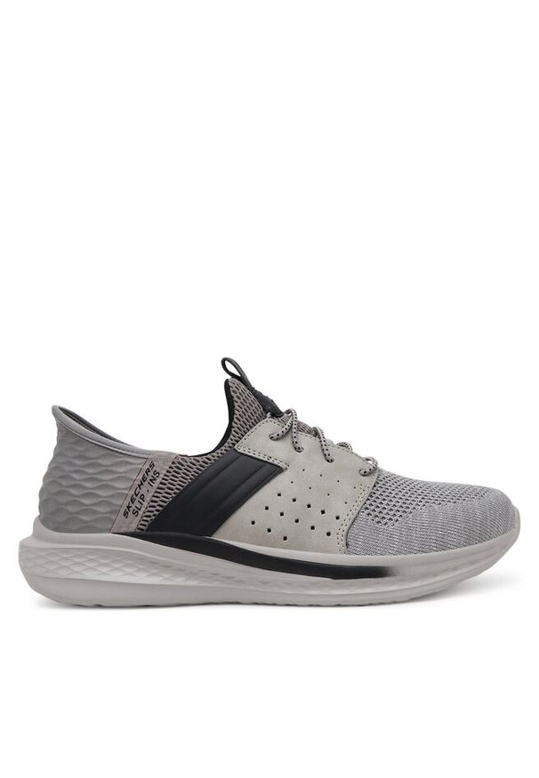 skechers - Sneakersy Skechers. Kolor: szary
