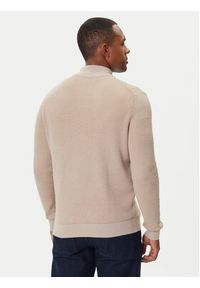 Bugatti Sweter 7500-85525D Beżowy Regular Fit. Kolor: beżowy. Materiał: bawełna #5