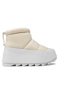 United Nude Botki Polar Bootie II 10778798125 Beżowy. Kolor: beżowy. Materiał: materiał