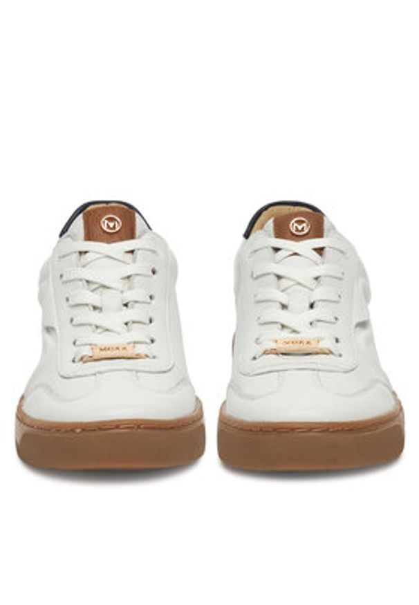 MEXX Sneakersy MX/017C-WI16 Biały. Kolor: biały. Materiał: skóra