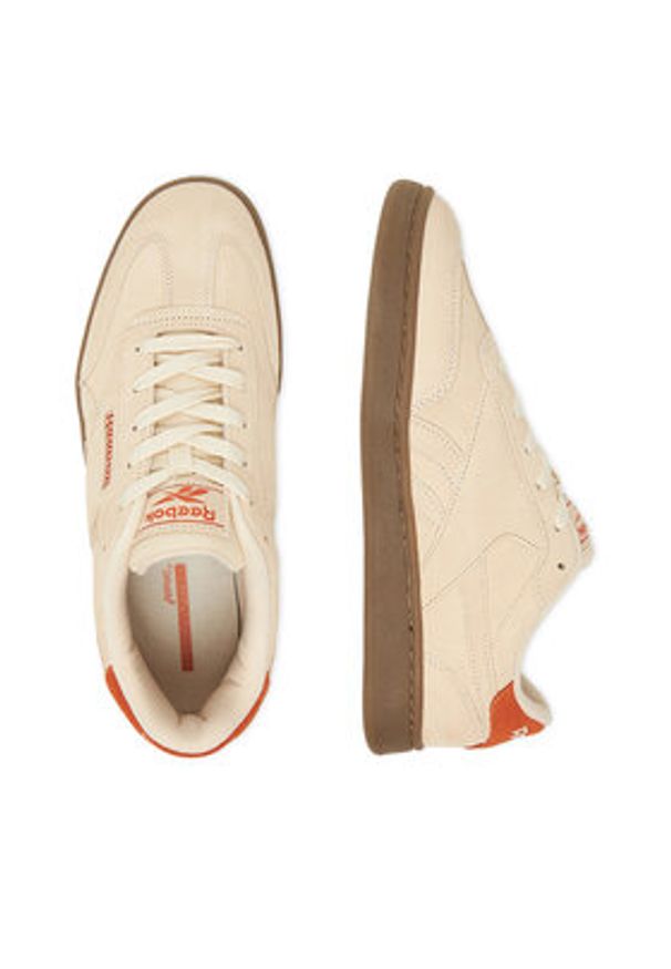 Reebok Sneakersy CEO-FORTE LOUNGER AR30252W-OOT Beżowy. Kolor: beżowy. Materiał: zamsz, skóra