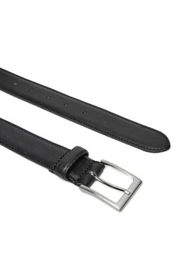 Guess Pasek Męski BMCCLE P4430 Czarny. Kolor: czarny. Materiał: skóra