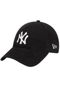 New Era - Czapka z daszkiem damska Teddy 9FORTY New York Yankees Cap. Kolor: czarny. Materiał: poliester