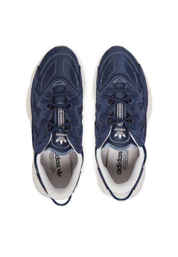 Adidas - adidas Sneakersy OZWEEGO JI2638 Granatowy. Kolor: niebieski. Materiał: materiał