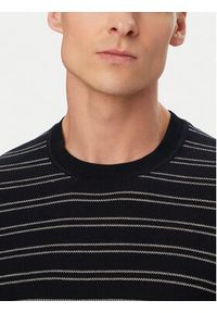 BOSS T-Shirt H-Nalon 50560482 Granatowy Regular Fit. Kolor: niebieski. Materiał: lyocell #3