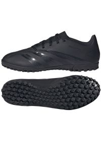 Adidas - Buty piłkarskie adidas Predator Club Tf M IG5458 czarne. Zapięcie: sznurówki. Kolor: czarny. Materiał: syntetyk, guma. Sport: piłka nożna #1