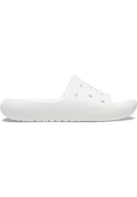 Crocs Classic Slide 2.0. Okazja: na plażę. Kolor: biały. Styl: klasyczny