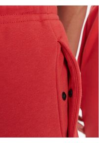 K-Way Spodnie dresowe Bishop K31313W Czerwony Slim Fit. Kolor: czerwony. Materiał: bawełna #4