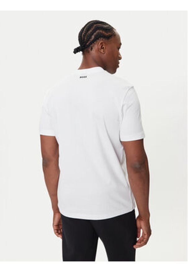 BOSS T-Shirt Iconic TL 50543905 Biały Relaxed Fit. Kolor: biały. Materiał: bawełna