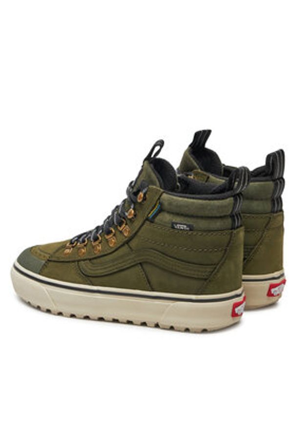 Vans Sneakersy SK8-HI DR MTE-2 VN0009QMOLV1 Khaki. Kolor: brązowy. Materiał: zamsz, skóra. Model: Vans SK8