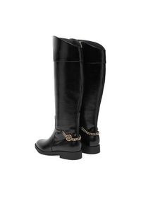 Nine West Kozaki CEO-RASHA-02 Czarny. Kolor: czarny. Materiał: materiał, syntetyk