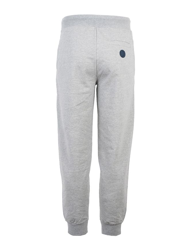 Bikkembergs Spodnie | C 1 52B GS E B066 | Mężczyzna | Szary. Okazja: na co dzień. Kolor: szary. Materiał: bawełna, elastan. Wzór: aplikacja. Styl: casual