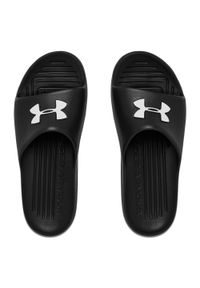 Klapki basenowe dla dorosłych Under Armour CORE PTH SL. Kolor: czarny. Materiał: skóra. Sport: pływanie, fitness