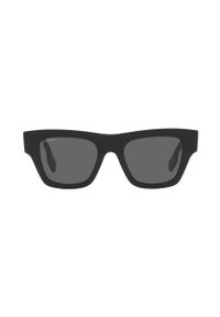 Burberry okulary przeciwsłoneczne męskie kolor czarny. Kolor: czarny