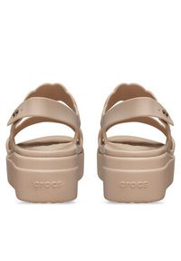Crocs Sandały Brooklyn Woven Upper LW 209977 Beżowy. Kolor: beżowy #3