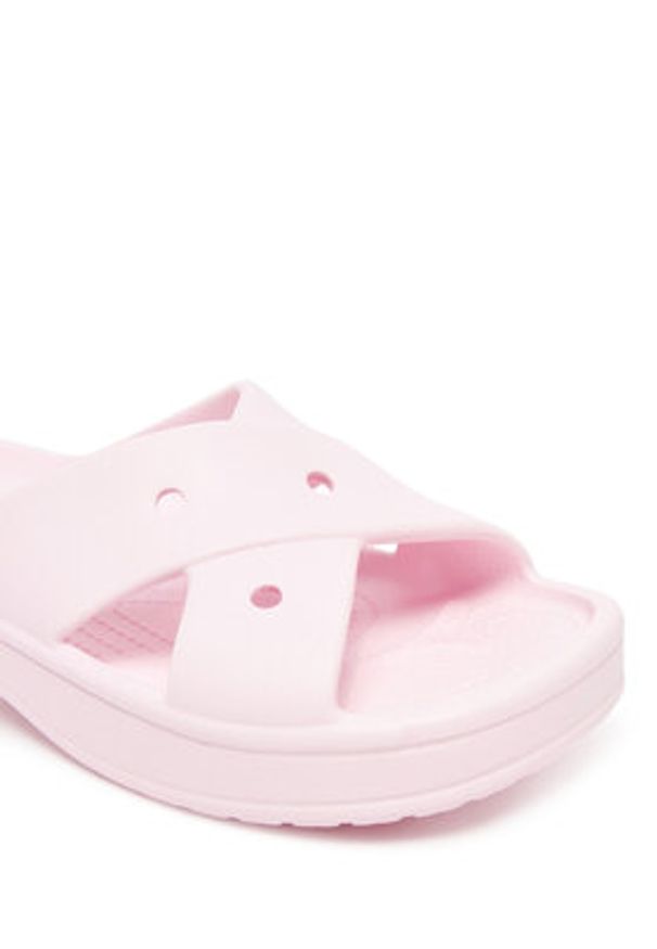 Crocs Klapki Cross Strap 210840 Różowy. Kolor: różowy