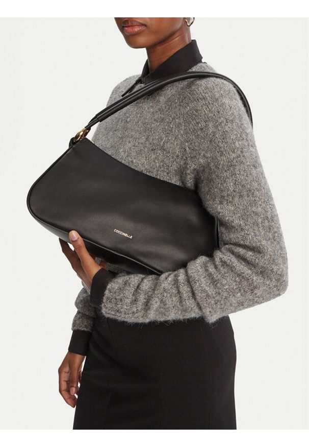 Coccinelle Torebka T1F Coccinellelisbet E1 T1F 12 01 01 Czarny. Kolor: czarny. Materiał: skórzane