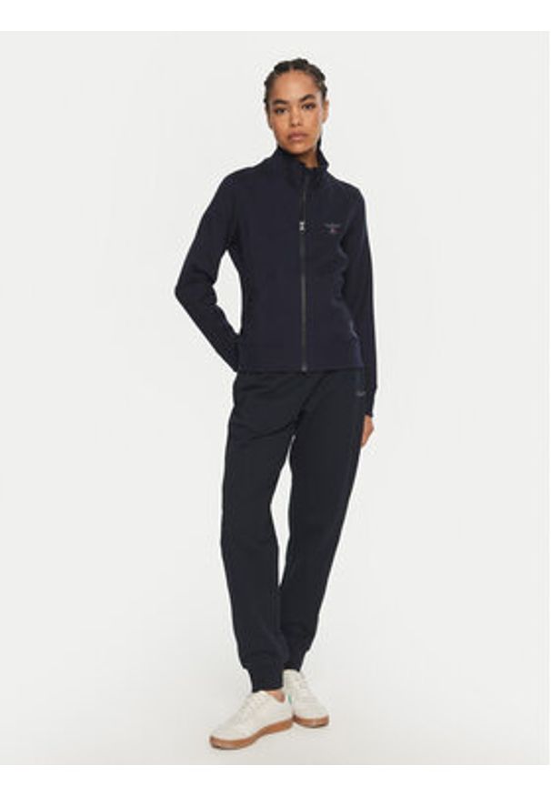 Aeronautica Militare Bluza 242FE1925DF559 Granatowy Regular Fit. Kolor: niebieski. Materiał: syntetyk