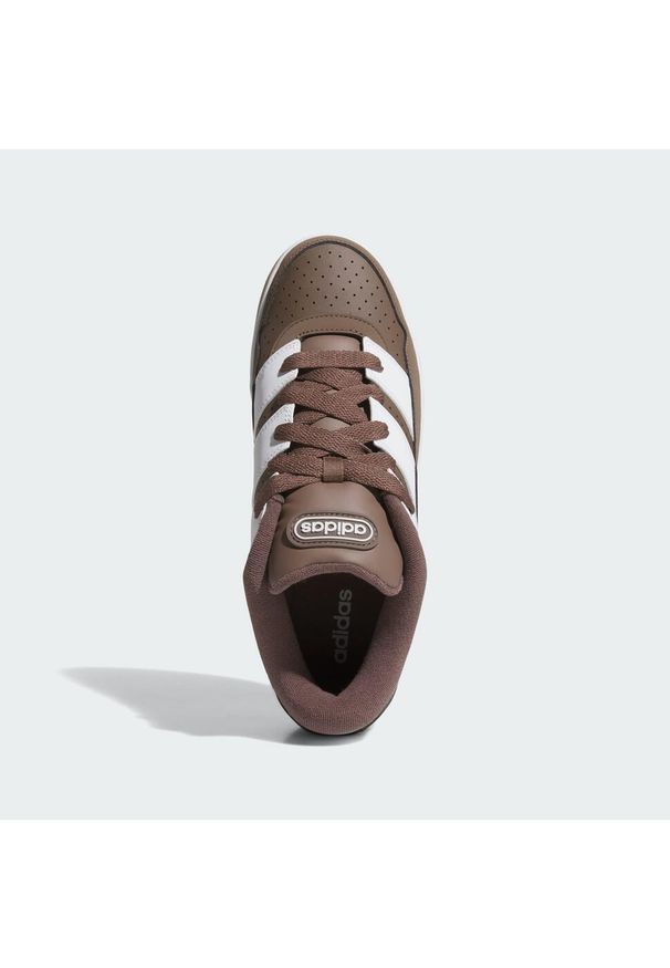 Adidas - Buty Turnaround. Kolor: brązowy, biały, wielokolorowy, beżowy. Sport: koszykówka, skateboard