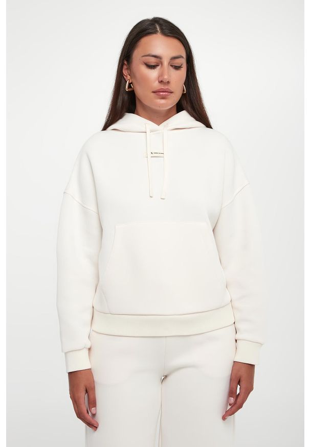 Armani Exchange - Bluza damska z kapturem ARMANI EXCHANGE. Typ kołnierza: kaptur