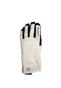 LHOTSE - Damskie rękawice narciarskie Lhotse Cayuna. Kolor: biały. Sezon: zima. Sport: narciarstwo #1
