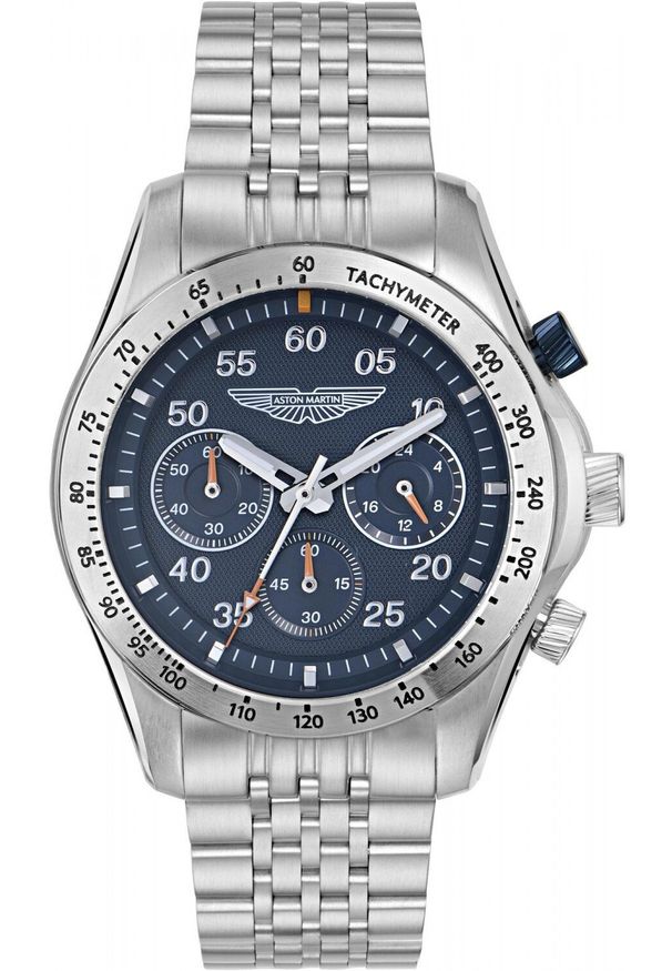 Zegarek męski Aston Martin MTRS1F503 srebrny. Kolor: srebrny