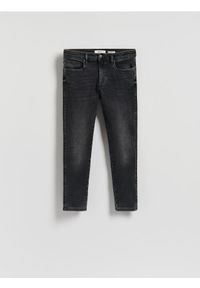 Reserved - Jeansy skinny fit - szary. Kolor: szary