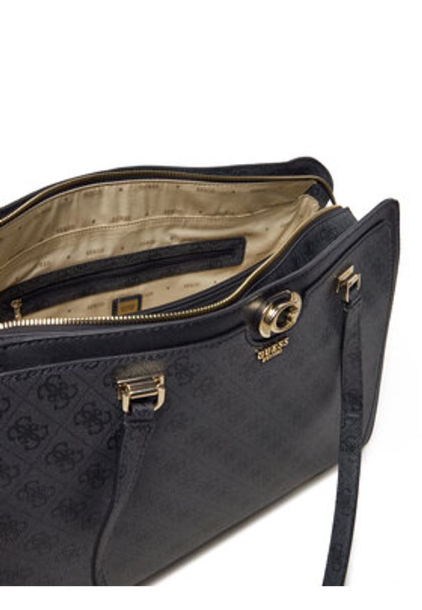 Guess Torebka TWB953 19160 Czarny. Kolor: czarny. Materiał: skórzane