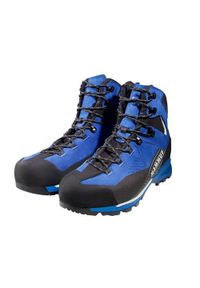 Buty trekkingowe męskie Mammut Kento Guide Ii High Gtx. Wysokość cholewki: za kostkę. Zapięcie: sznurówki. Kolor: wielokolorowy. Materiał: skóra. Szerokość cholewki: normalna. Sport: turystyka piesza