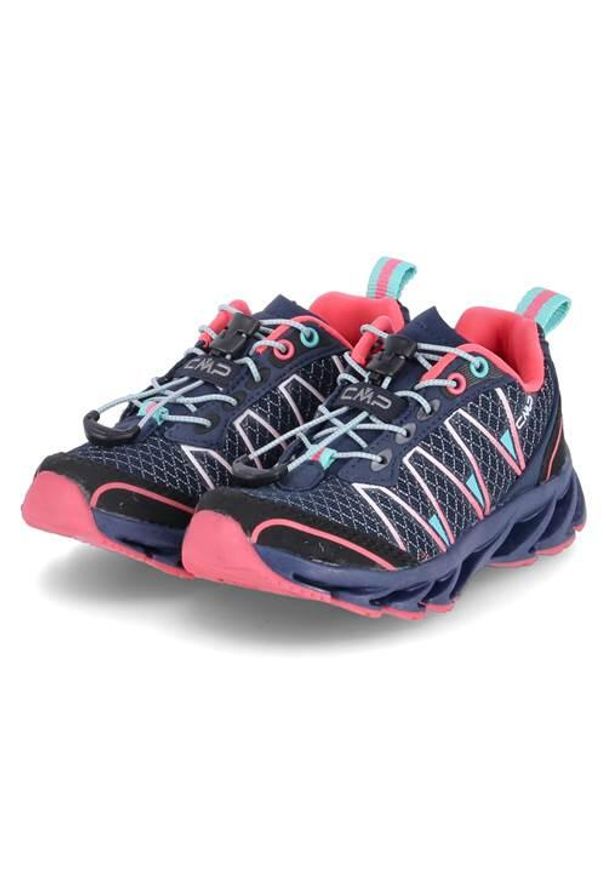 Buty do biegania dla dzieci CMP 30Q9674K98BD. Okazja: na co dzień. Kolor: czarny. Wzór: kolorowy