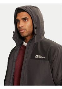 Jack Wolfskin Kurtka outdoor Jasper Ins A61872 Czarny Regular Fit. Kolor: czarny. Materiał: syntetyk. Sport: outdoor #6