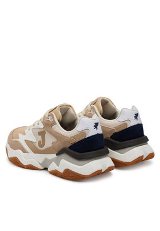 Joma Sneakersy C1400 2526 C1400S2526 Beżowy. Kolor: beżowy. Materiał: materiał