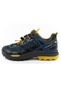 Buty trekkingowe damskie Aku Rocket Dfs Gore-tex. Kolor: niebieski. Technologia: Gore-Tex