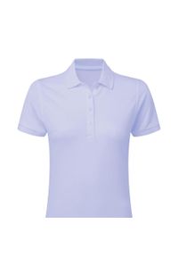 SG - Damska Koszulka Polo Signature Stretch Bez Metki. Typ kołnierza: polo. Kolor: niebieski