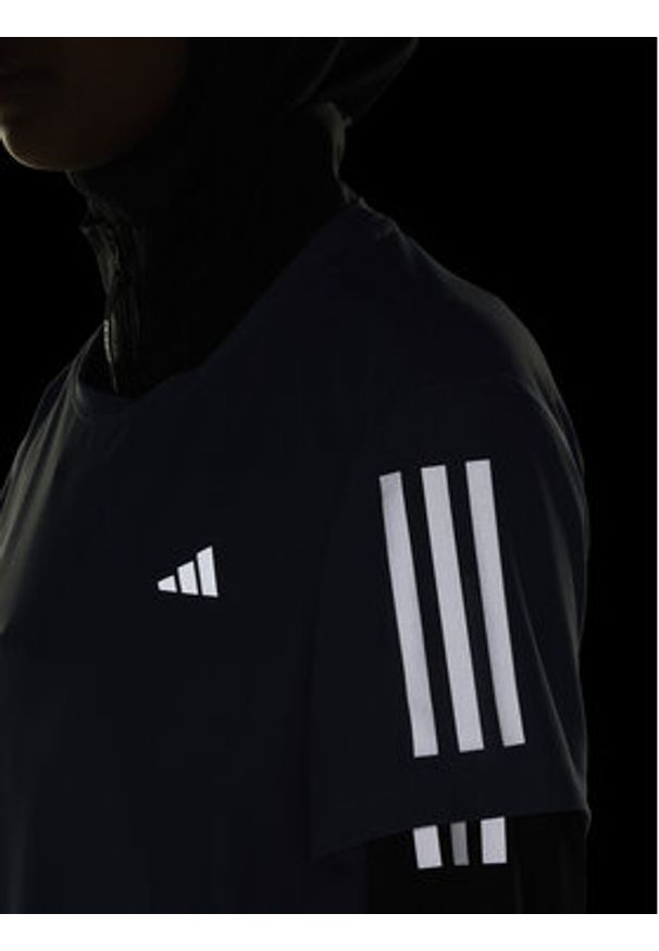Adidas - adidas Koszulka techniczna Own The Run IN1596 Niebieski Regular Fit. Kolor: niebieski. Materiał: syntetyk. Sport: bieganie