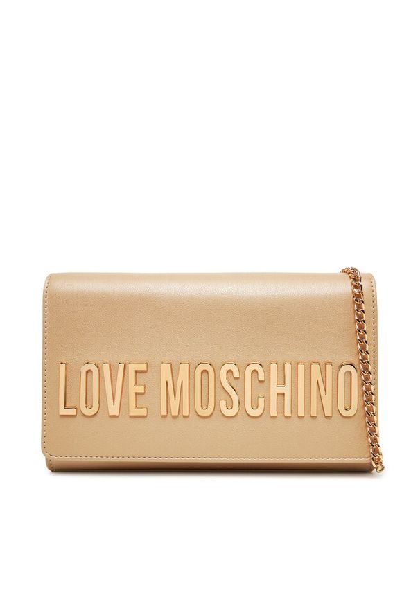 Love Moschino - Torebka LOVE MOSCHINO. Kolor: złoty