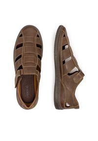 Lasocki Sandały VICTOR3-40 MI08 Brązowy. Kolor: brązowy. Materiał: skóra #3
