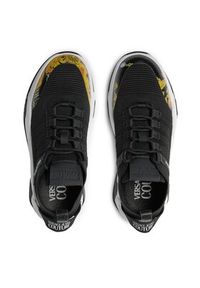Versace Jeans Couture Sneakersy 75VA3SF5 Czarny. Kolor: czarny. Materiał: skóra #6