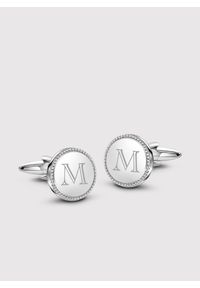 Pako Lorente - PAKO LORENTE – Srebrne spinki do mankietów. Kolor: srebrny #1