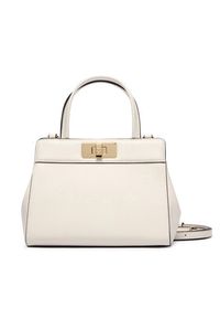 TOMMY HILFIGER - Tommy Hilfiger Torebka Th Modern Mini Satchel AW0AW18726 Kremowy. Kolor: kremowy. Materiał: skórzane #3