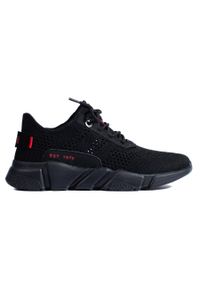 Big-Star - Sneakersy damskie Big Star JJ274273 czarne. Kolor: czarny