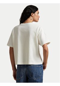 Polo Ralph Lauren T-Shirt 211965119001 Écru Oversize. Typ kołnierza: polo. Materiał: bawełna #5