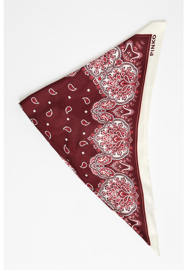Pinko - Chusta damska z jedwabiem Swing PINKO. Materiał: jedwab