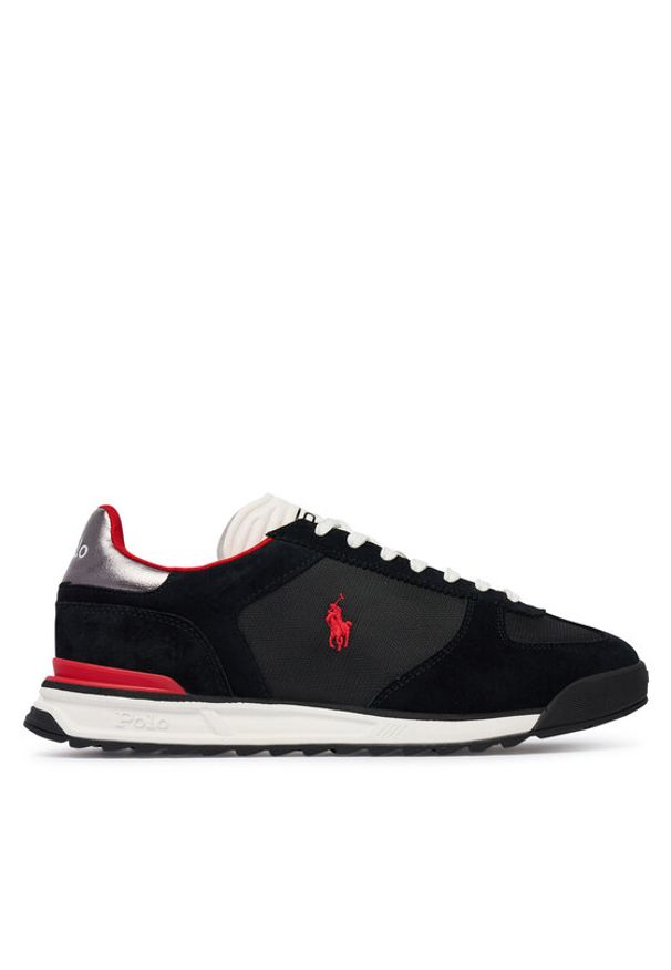 Polo Ralph Lauren Sneakersy 809974040004 Czarny. Kolor: czarny. Materiał: zamsz, skóra