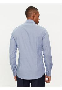Calvin Klein Koszula K10K112305 Niebieski Slim Fit. Kolor: niebieski. Materiał: bawełna #5