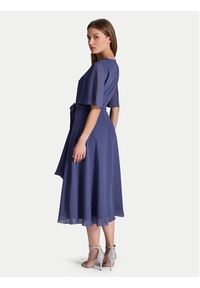 Swing Sukienka koktajlowa 5AI10200 Niebieski Regular Fit. Kolor: niebieski. Materiał: syntetyk. Styl: wizytowy #7