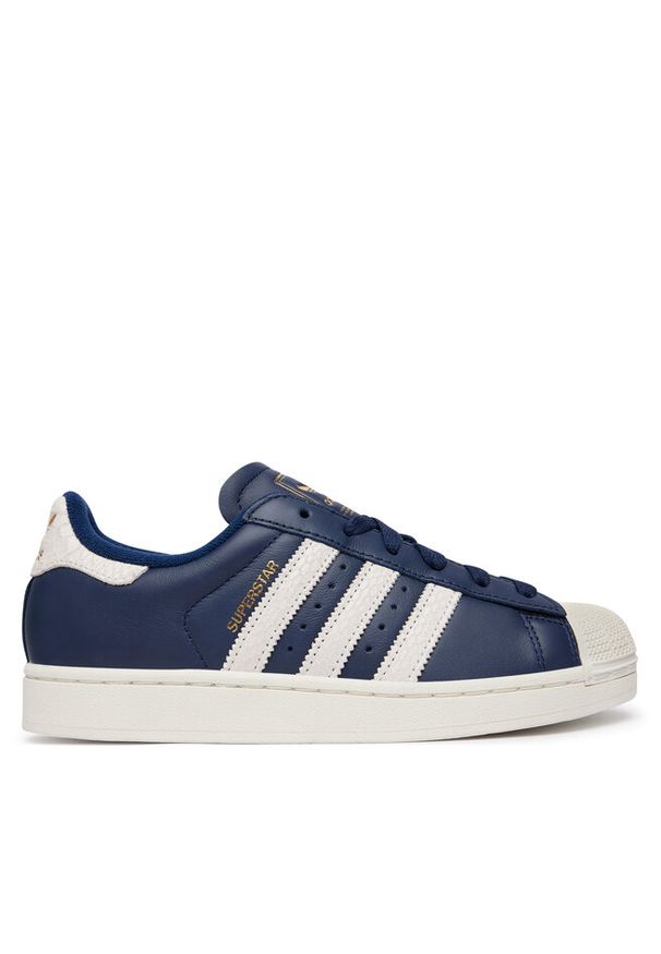 Adidas - Sneakersy adidas. Kolor: niebieski. Model: Adidas Superstar