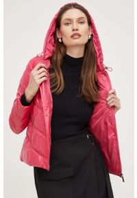 Answear Lab kurtka damska kolor różowy przejściowa. Kolor: różowy. Materiał: syntetyk. Styl: wakacyjny #4