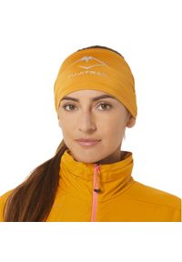 Asics - Opaska na głowę dla dorosłych ASICS Fujitrail Headband. Kolor: żółty. Materiał: poliester, elastan #1